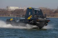 Unique amphibious truck by Gibbs Amphibians 