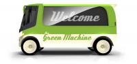 Design: The Green Machine - modern fruit mobile booth