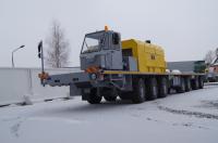 MZKT made 7-axle chassis for oil industry 