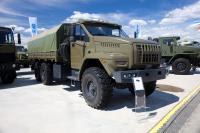A new military truck was presented in Russia - Ural-M 