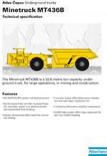 Atlas Copco Mintetruck MT436B