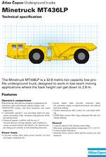 Atlas Copco Minetruck MT436B LP