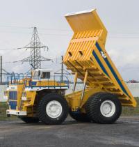 BelAZ with a remote control 