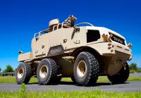 6-wheel military transporter by TMV 