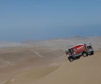 Rally Raid Dakar - Stage 6. Tatra goes to the lead.