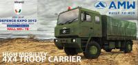 DefExpo 2012: AMW unveiled its first military truck 