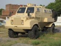 Kraz in partnership with Indian company SLDSL presented armored prototype of MRAP 