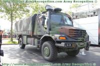 Eurosatory 2012: Mercedes-Benz Zetros with an armored cabin