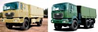 "АвтоКраз" показал два бескапотных военных грузовика