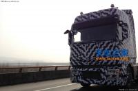 DongFeng new heavy truck is being tested in China