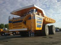 Belaz presents the biggest dump truck in the world