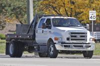 Ford тестирует новые F-650