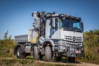 IAA 2016: Paul превратили 4-осный Arocs в полноприводный 3-осный Arocs 4151 AK 6x6