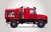 MAZ SPORTauto racing team announced a new bonneted racing truck MAZ 6440RR 