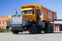 The 60-ton Tonar 7501 is the biggest dumper made in Russia