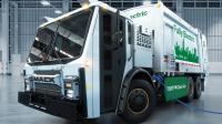 Mack debuted electric-powered LR BEV refuse truck