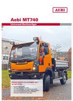 AEBI MT740 datasheet