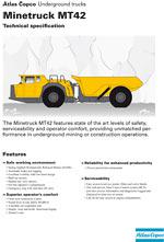 Atlas Copco Minetruck MT42