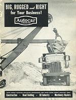 1950 Autocars brochure