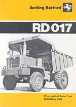 1982 Aveling-Barford RD017