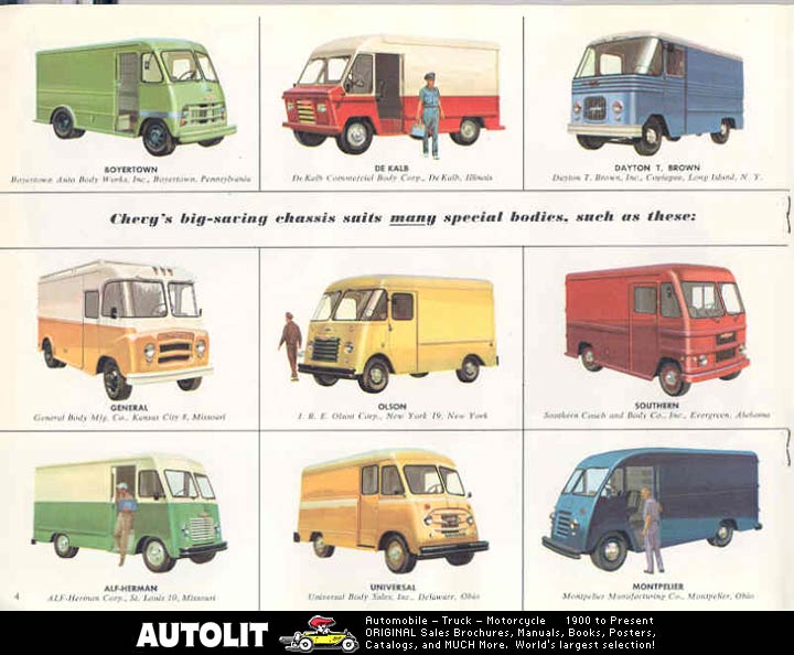 1959 chevy step sales van