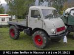 Unimog 401/402 com cabine fechada