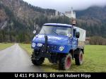 Unimog 411 with a closed cabin