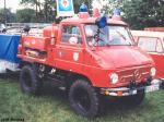 Unimog 411 with a closed cabin