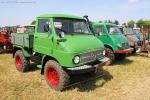 Unimog 411 with a closed cabin