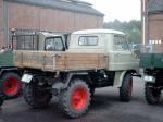 Unimog 411 with a closed cabin