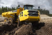 Updated model range of articulated dumpers Volvo 