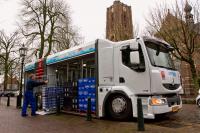Renault has made an experimental truck for urban distribution 